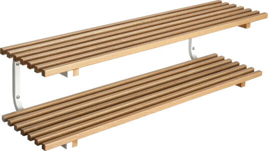 Essem Design Sara Skohylle vägghängd 100 cm Eik Hvit