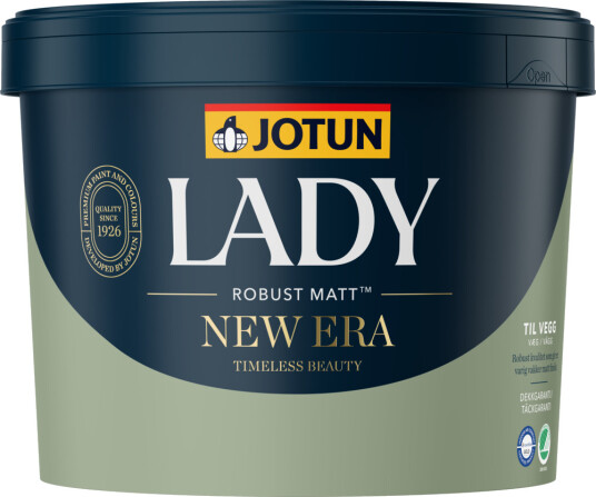 Jotun Interiørmaling Lady New Era Hvit/A-Base 9l