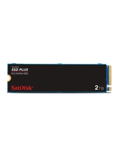 SANDISK SSD PLUS 2TB PCIe 3.0 M.2 2280 SDSSDA3N 2T00 G26