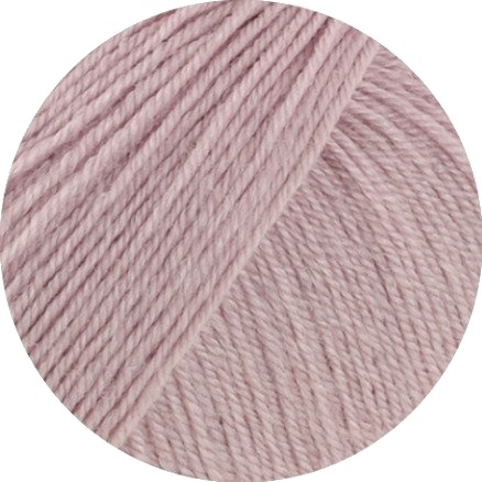 Lana Grossa Meilenweit 100 Woolycell Garn 3 Pastellrosa