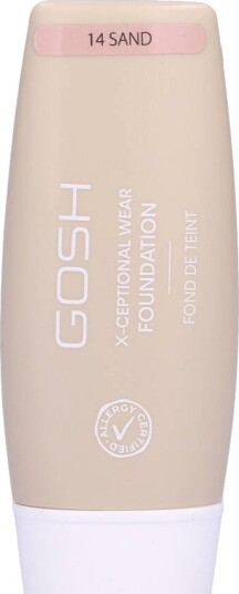 Gosh X-Ceptional Wear Foundation 14 Sand 30 ml