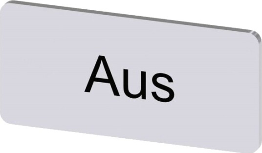 Siemens 3Su1900 0Ac81 0Ac0 Merkesjilt 10 Stk