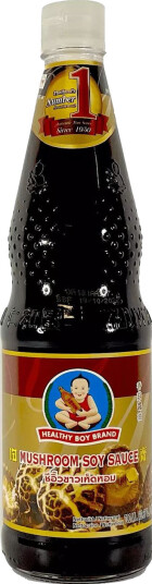 Soy Sauce with Mushroom Healthy Boy 300 ml Thailand Soy Sauce with Mushroom Healthy Boy 300 ml Thailand