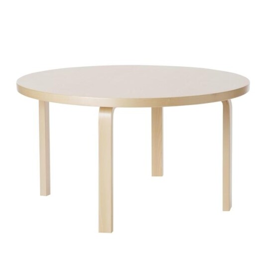 artek Aalto 90A Rundt Bord 60cm Bjørk