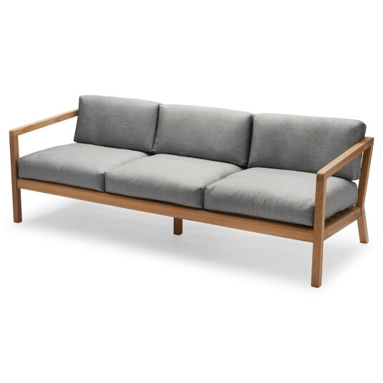 Skagerak Virkelyst 3 Seater Ash Teak Skagerak Virkelyst 3 Seater Ash Teak