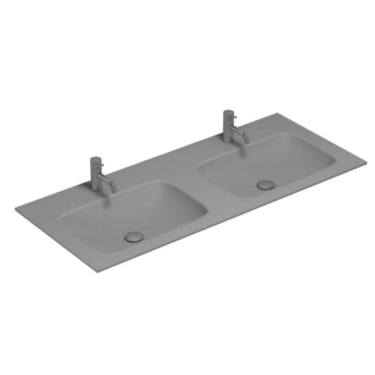 Dansani Calidris Form Servant Måltilpasset D50cm Lys grå Matt / 160cm Dobbel