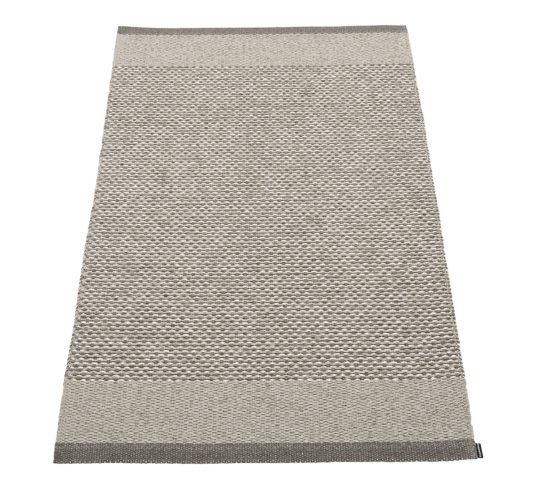 Pappelina Edit matte koksgrå varmgrå stone metallic 70x120 cm