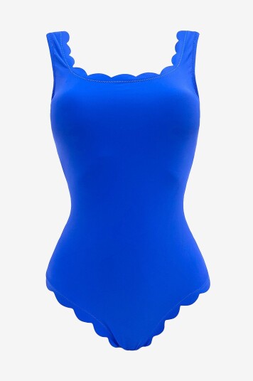 KAANDA Beach life Badedrakt New Venus Scallop Tank Onepiece Blå KAANDA Beach life Badedrakt New Venus Scallop Tank Onepiece Blå