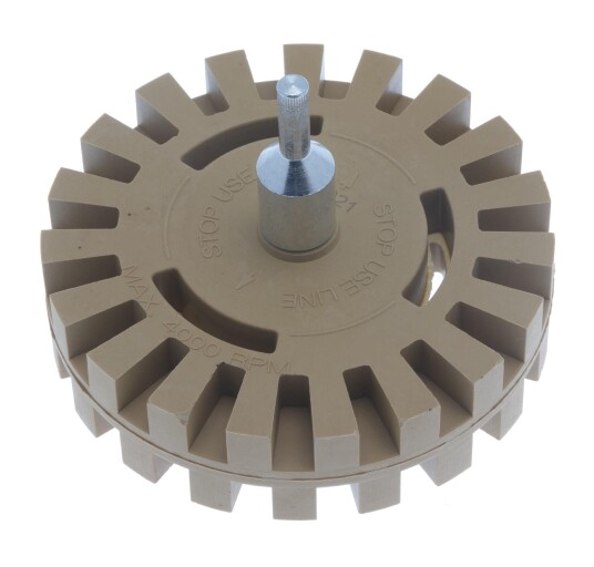 PELA 509867 Gummitrinse med 6 mm tapp Maskintilbehør & forbruk