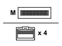 Hewlett Packard Enterprise HPE nettverkskabel - 15 m