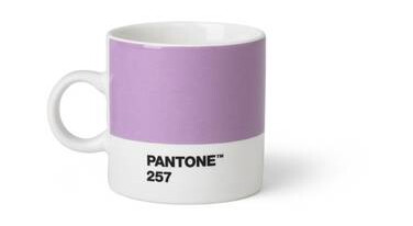 Copenhagen Design PANTONE espressokopp med hank 12 cl lys lilla Copenhagen Design PANTONE espressokopp med hank 12 cl lys lilla