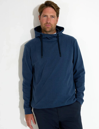 Abacus Mens Banff Hoodie - Blue - XXL