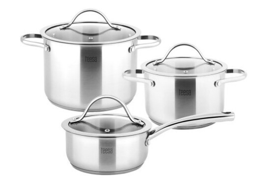 Teesa Et Sett Med Potter 6 Stk. Cook Expert Master