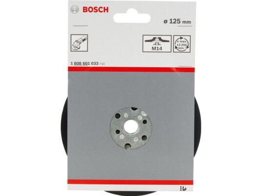 Bosch Gummibakplate For Vinkelsliper 125mm M14