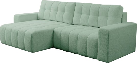 Doryn Sovesofa med Divan 3 seter Grønn