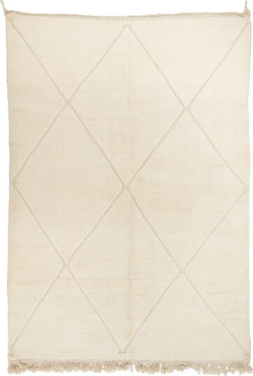 Kelim teppe Marokkansk Beni Ourain 210 x 310 cm Størrelse: 210 x 310 cm