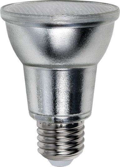 Spl E27 5W dimbar PAR20 LED pære 380lm 36° IP65 glass varmhvit Dimbar : Dimbar Kulør : Varm Spl E27 5W dimbar PAR20 LED pære 380lm 36° IP65 glass varmhvit Dimbar : Dimbar Kulør : Varm