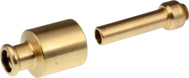 Broen Inliner 28X12mm Rødgods