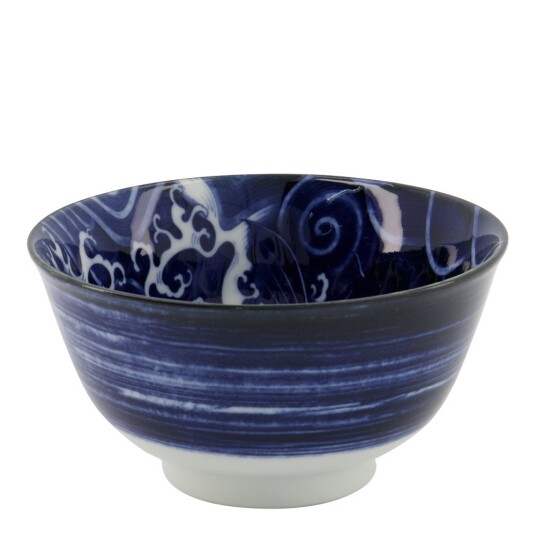 Tokyo Design Studio   Japonism carp skål small tayo 12,7 cm blue