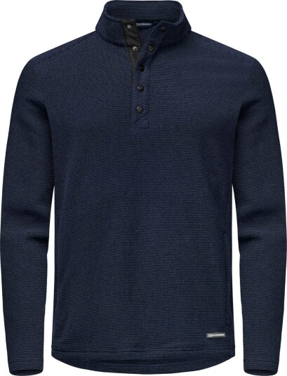 Cutter & Buck Hunts Point Fleece Blå Golfgenser herre Navy (580) Medium
