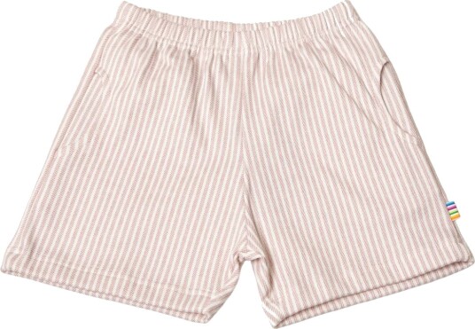 Joha Shorts Milk Stripe Hvit/Rosa (110 / 4 5 år)