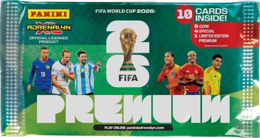 World Cup 2026 Panini Premium Booster