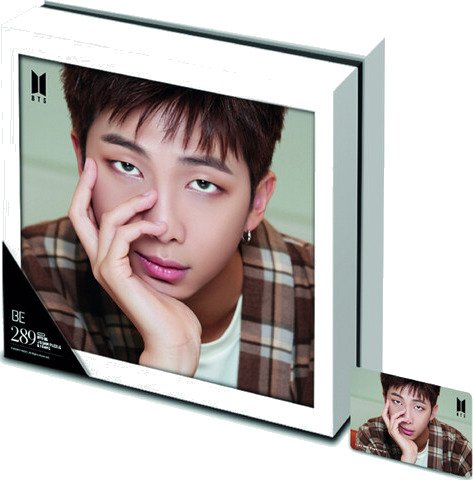 BTS RM Be Jigsaw Puzzle 289pcs W/ Frame + Photo Card