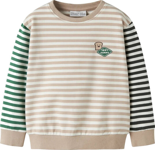 Name It Nmmkaster Ls Nreg Sweat Unb Beige 98