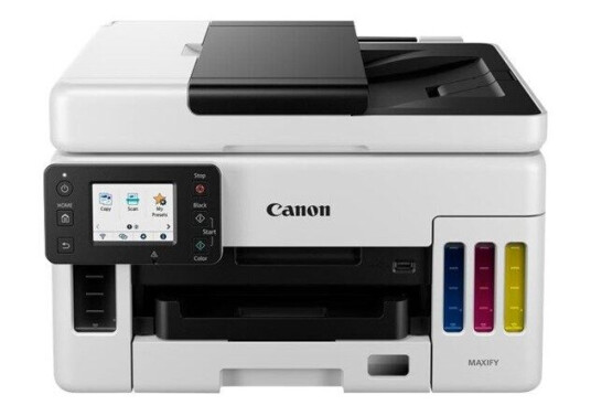 Canon MAXIFY GX6050 3-i-1 Blekk Multifunksjonsskriver med ADF og Duplex - Hvit