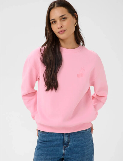 Kaffe Kamelody Sweatshirt Pink XL