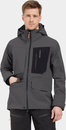 Didriksons Fractus 3 Layer Jacket Coal black