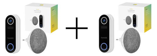 Hombli Smart Doorbell 2 + Chime 2 Hombli Smart Doorbell 2 + Chime 2