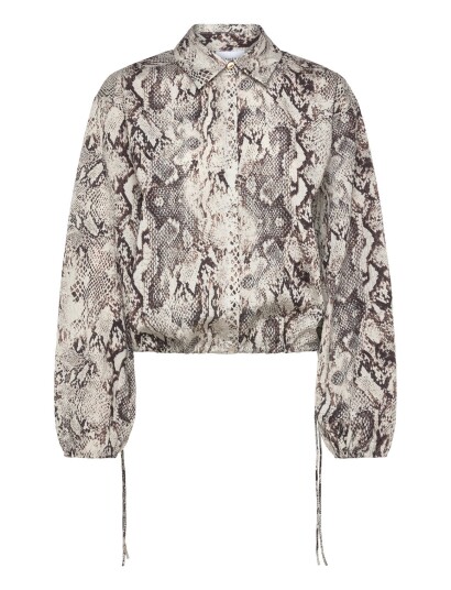 Dante6 Dante6 Gwynn Snake Printed Shirt Grey 38 Dante6 Dante6 Gwynn Snake Printed Shirt Grey 38