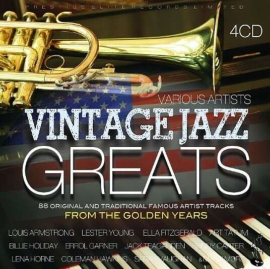 Diverse Artister  Vintage Jazz Greats  CD