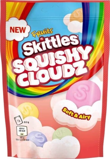 Skittles Candy Squishy Cloudz Fruits