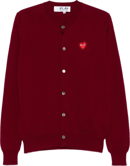 Comme des Garçons Play Herre Strikkevarer Rød S,