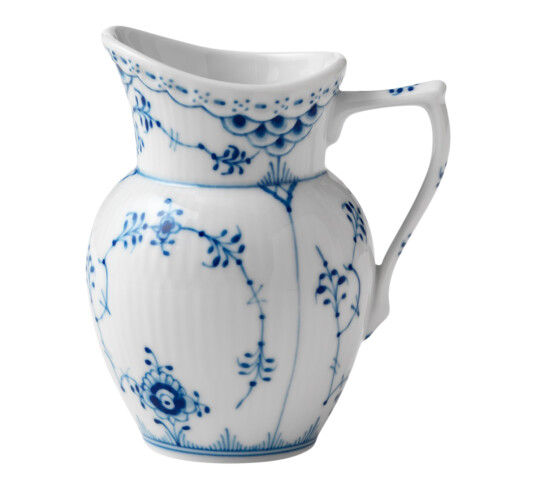 Royal Copenhagen Musselmalt Halvblonde fløtemugge 17 cl