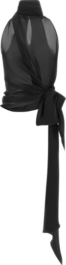 Balmain Dame Topper Svart S, Balmain Dame Topper Svart S,
