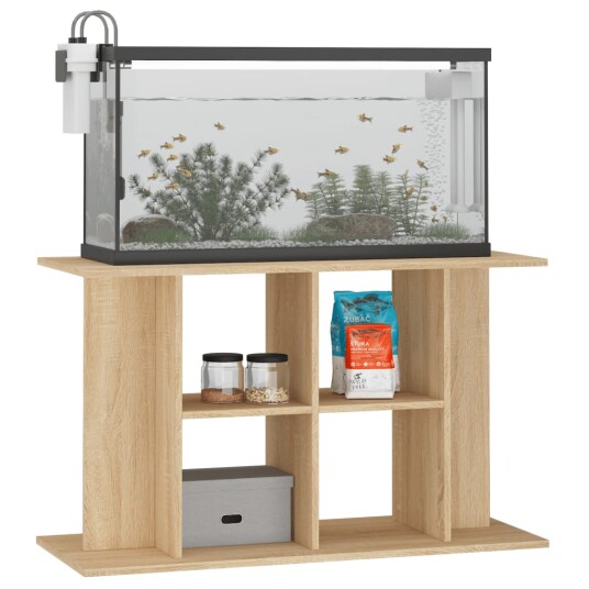 Akvariumstativ Sonoma Eik 100X40X60 cm Konstruert Tre