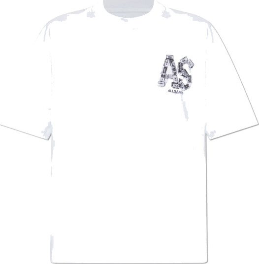 AllSaints Herre Topper Hvit M,