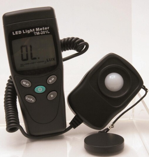 Marelco M1802 Luxmeter LED-Lystilpasset