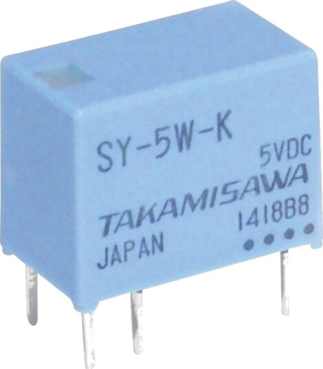 Takamisawa Sy 05W K Printrelé 5 V/Dc 1 A 1 X Vekselkontakt 1 Stk