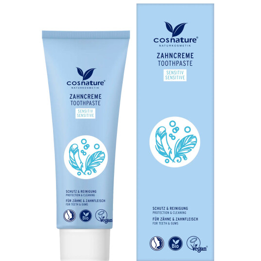 Økologisk Xylitol Tandpasta COSNATURE Sensitive 75 ml Økologisk Xylitol Tandpasta COSNATURE Sensitive 75 ml