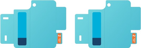 Samsung Galaxy Z Flip5 Skjermbeskytter - Gjennomsiktig Frontfilm EF-UF731