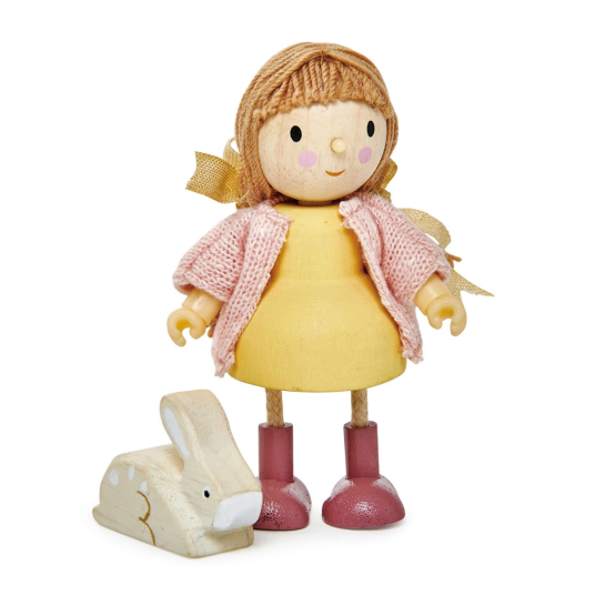 Tender Leaf Dukkehusfigur Amy og kanin