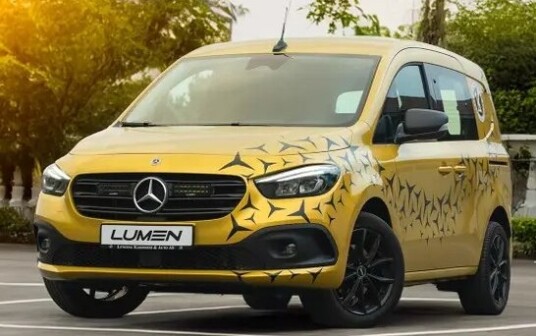 Lumen grillkit Mercedes Citan 2022+. SQ16. 22304 lumen. Diskret og pen montering.