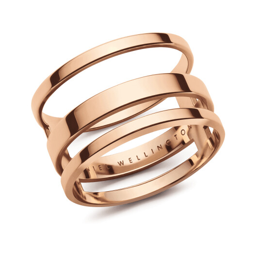 Daniel Wellington DW Elan Triad Ring 50 Roségull Daniel Wellington DW Elan Triad Ring 50 Roségull