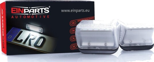 EINPARTS EP72 Nummerskiltlys EINPARTS EP72 Nummerskiltlys