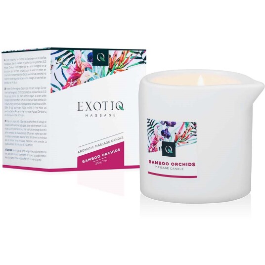 Exotiq Aromatic Massage Candle Bamboo Orchids 200 g Exotiq Aromatic Massage Candle Bamboo Orchids 200 g