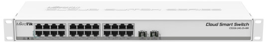 MIKROTIK CSS326-24G-2S+RM CSS326-24G-2S+RM with SwitchOS rackmoun
